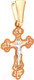Миниатюра изображения товара Крестик из комбинированного золота ZORKA 410005.2.14K.B.REL