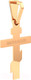 Миниатюра изображения товара Крестик из комбинированного золота ZORKA 410006.2.14K.B.REL