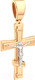 Миниатюра изображения товара Крестик из комбинированного золота ZORKA 430128.14K.B.REL