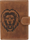 Миниатюра изображения товара Портмоне No Brand N4L-CHM-LION (коньячный)