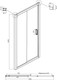 Миниатюра изображения товара Душевой уголок Ambassador Forsa 110x90x200 / 17021117AX-90AX