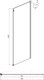Миниатюра изображения товара Душевая стенка Ambassador Benefit 90x200 / 90HBB