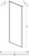 Миниатюра изображения товара Душевая стенка Ambassador Elysium 100x200 / 100KX