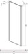 Миниатюра изображения товара Душевая стенка Ambassador Elysium 90x200 / 90KX