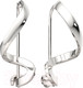 Миниатюра изображения товара Серьги из серебра ZORKA 0300009
