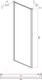 Миниатюра изображения товара Душевая стенка Ambassador Forsa 80x200 / 80AX