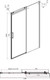 Миниатюра изображения товара Душевая дверь Ambassador Benefit 150x200 / 19022204HBB