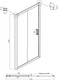 Миниатюра изображения товара Душевая дверь Ambassador Forsa 120x200 / 17021218AB
