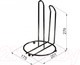 Миниатюра изображения товара Держатель кухонный для полотенец AKS CWJ207В (хром)