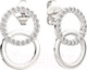 Миниатюра изображения товара Серьги из серебра ZORKA 0310554 (c фианитами)