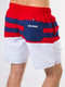 Миниатюра изображения товара Шорты Isee JF40055J (р.56, белый/красный/синий)