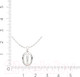 Миниатюра изображения товара Колье из серебра ZORKA 0540047 (45см)
