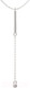 Миниатюра изображения товара Колье из серебра ZORKA 0550019 (45см, с фианитами)