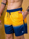 Миниатюра изображения товара Шорты Isee JY41067 (р.48, синий/желтый)