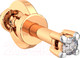 Миниатюра изображения товара Моносерьга из розового золота ZORKA 3D00463.14K.R (с бриллиантом)