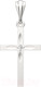Миниатюра изображения товара Крестик из белого золота ZORKA 4Б0001/б (с бриллиантом)