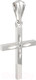 Миниатюра изображения товара Крестик из белого золота ZORKA 4Б0001/б (с бриллиантом)
