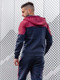 Миниатюра изображения товара Спортивный костюм Isee SW56087 (р.48, бордовый/темно-синий)
