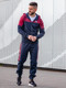 Миниатюра изображения товара Спортивный костюм Isee SW56087 (р.50, бордовый/темно-синий)