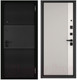 Миниатюра изображения товара Входная дверь Mastino PP3 Trust Eco PP черный муар металлик/черный мат/белый софт (96x205, правая)