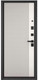 Миниатюра изображения товара Входная дверь Mastino PP3 Trust Eco PP черный муар металлик/черный мат/белый софт (96x205, правая)