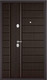 Миниатюра изображения товара Входная дверь Mastino Mega Mass MP1 MP шоколад букле/венге (120x205, левая)