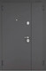 Миниатюра изображения товара Входная дверь Mastino Mega Mass MM графит букле/графит букле (120x205, левая)