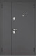 Миниатюра изображения товара Входная дверь Mastino Mega Mass MM графит букле/графит букле (120x205, правая)