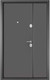 Миниатюра изображения товара Входная дверь Mastino Mega Mass MM графит букле/графит букле (120x205, правая)