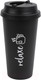 Миниатюра изображения товара Стакан для горячих напитков Darvish С крышкой / SR-H-1664-4 (черный)