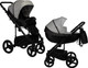 Миниатюра изображения товара Детская универсальная коляска INDIGO Tour Eco 2 в 1 (Te 02, черная кожа/серая кожа)
