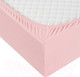 Миниатюра изображения товара Простыня Milanika Розовый 140x200x20 (трикотаж)