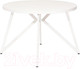 Миниатюра изображения товара Обеденный стол Millwood Женева Л D110 (белый/металл белый)