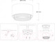 Миниатюра изображения товара Точечный светильник Ambrella TN71271 WH/BK (белый/черный)