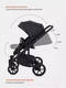 Миниатюра изображения товара Детская универсальная коляска MOWbaby Opus 2 в 1 (Midnight Black)