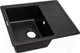 Миниатюра изображения товара Мойка кухонная ZORG Apollo 65 (черный оникс)