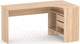 Миниатюра изображения товара Компьютерный стол Сокол-Мебель СПМ-25 (правый, дуб сонома)