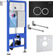 Миниатюра изображения товара Инсталляция для унитаза Roxen StounFix Dual Fresh 811558