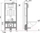 Миниатюра изображения товара Инсталляция для унитаза Roxen StounFix Dual Fresh 826157