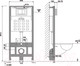 Миниатюра изображения товара Инсталляция для унитаза Roxen StounFix Dual Fresh 859290