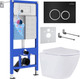 Миниатюра изображения товара Унитаз подвесной с инсталляцией Roxen StounFix Dual Fresh 506406