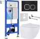 Миниатюра изображения товара Унитаз подвесной с инсталляцией Roxen StounFix Dual Fresh 543169