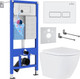 Миниатюра изображения товара Унитаз подвесной с инсталляцией Roxen StounFix Dual Fresh 570840