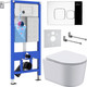 Миниатюра изображения товара Унитаз подвесной с инсталляцией Roxen StounFix Dual Fresh 918025