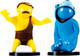 Миниатюра изображения товара Набор фигурок коллекционных Gang Beasts GB2015-C (синий/желтый)