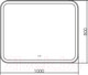 Миниатюра изображения товара Зеркало Silver Mirrors Stiv Neo RGB 100x80 / LED-00002889