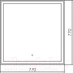 Миниатюра изображения товара Зеркало Silver Mirrors Рига ТХ 77x77 / LED-00002895