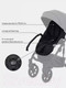 Миниатюра изображения товара Детская универсальная коляска MOWbaby Opus 3 в 1 (Classic Grey)