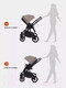 Миниатюра изображения товара Детская универсальная коляска MOWbaby Opus 3 в 1 (Latte Beige)