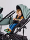 Миниатюра изображения товара Детская универсальная коляска MOWbaby Opus 3 в 1 (Pine Green)